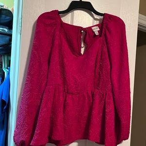 Pink Ava & Viv blouse